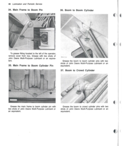 Alternative view of John Deere 690B Excavators Operator's Manuals (OMT53764)