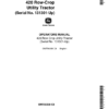 John Deere 420 Row Crop Utility Tractor (131301-) Operator's Manual (OMT56358)