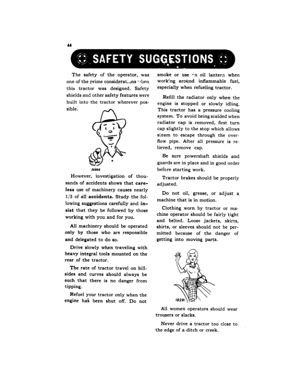 John Deere 420 Tricycle Tractor Operator's Manual (OMT57358) - Image 2