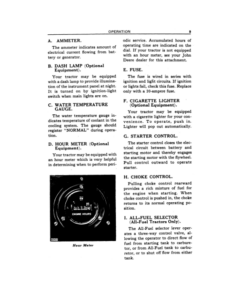 Alternative view of John Deere 330 Standard & Utility Tractors Operator's Manual (OMT59558)