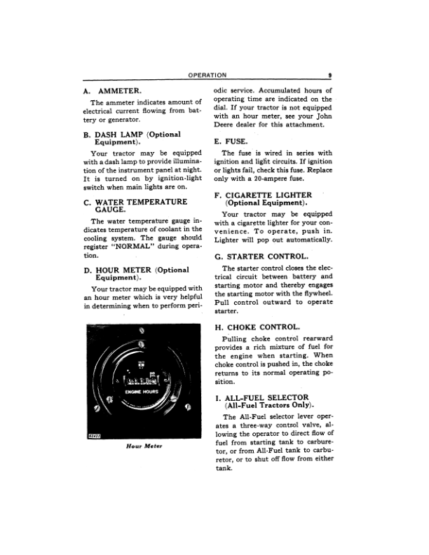 John Deere 330 Standard & Utility Tractors Operator's Manual (OMT59558) - Image 2