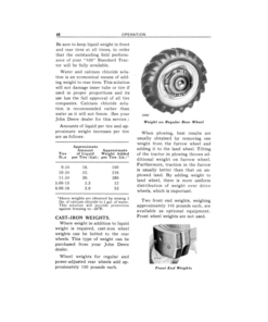 Alternative view of John Deere 430 Standard Tractor (140001- ) Operator's Manual (OMT62558)