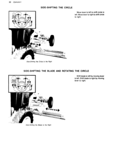 Alternative view of John Deere 670 Motor Graders Operator's Manuals (OMT62664)