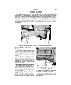 Alternative view of John Deere 430 Tri-Cycle Tractor (140001-) Operator's Manual (OMT63558)