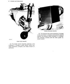 Alternative view of John Deere 770A, 772A, 770 Motor Graders Operator's Manuals (OMT65037)