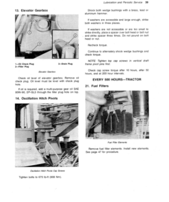Alternative view of John Deere 762 Scrapers Operator's Manuals (OMT67583)