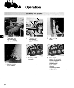 Alternative view of John Deere 444 Loaders Operator's Manuals (OMT68747)