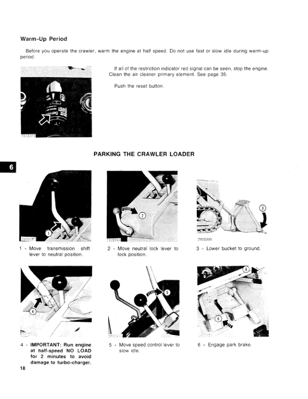 John Deere 555 Crawlers Operator's Manuals (OMT70878) - Image 2