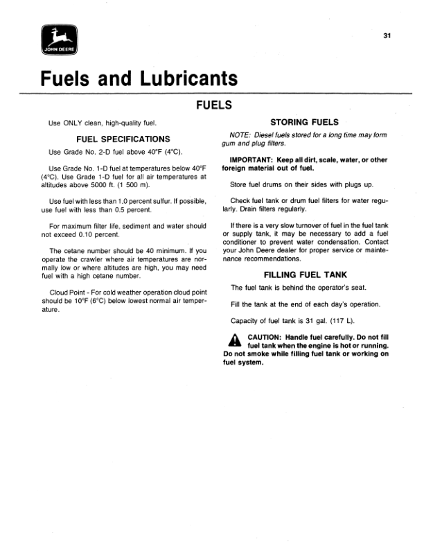 John Deere 450C Crawlers Operator's Manuals (OMT71337) - Image 2