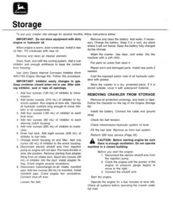 Alternative view of John Deere 450C Crawlers Operator's Manuals (OMT71338)