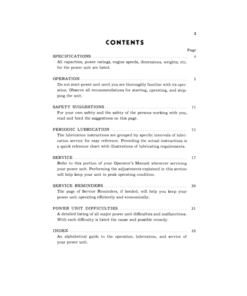 Alternative view of John Deere TB-92-N Power Unit Operator's Manual (OMT741058)