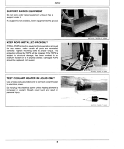 Alternative view of John Deere 550A Crawlers Operator's Manuals (OMT75123)