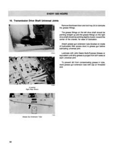 Alternative view of John Deere 655 Crawlers Operator's Manuals (OMT76074)