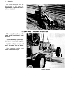 Alternative view of John Deere 570A Motor Graders Operator's Manuals (OMT78880)