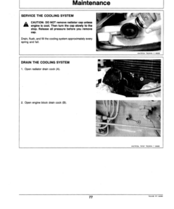 Alternative view of John Deere 510B Backhoes Operator's Manuals (OMT79036)