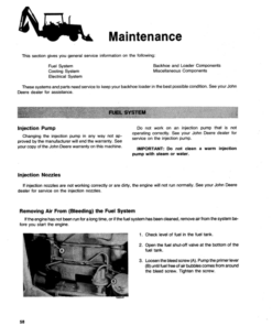 Alternative view of John Deere 310B Backhoes Operator's Manuals (OMT79465)