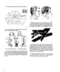Alternative view of John Deere 480C Forklifts Operator's Manuals (OMT79702)
