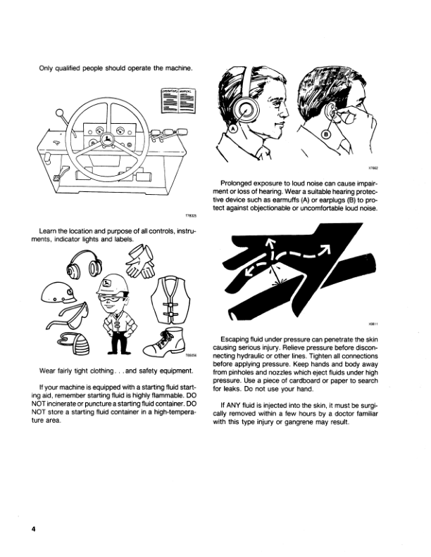 John Deere 480C Forklifts Operator's Manuals (OMT79702) - Image 2