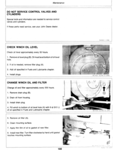 Alternative view of John Deere 450E, 455E Crawlers Operator's Manuals (OMT81347)