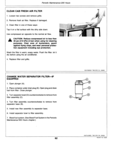 Alternative view of John Deere 544D Loaders Operator's Manuals (OMT81876)
