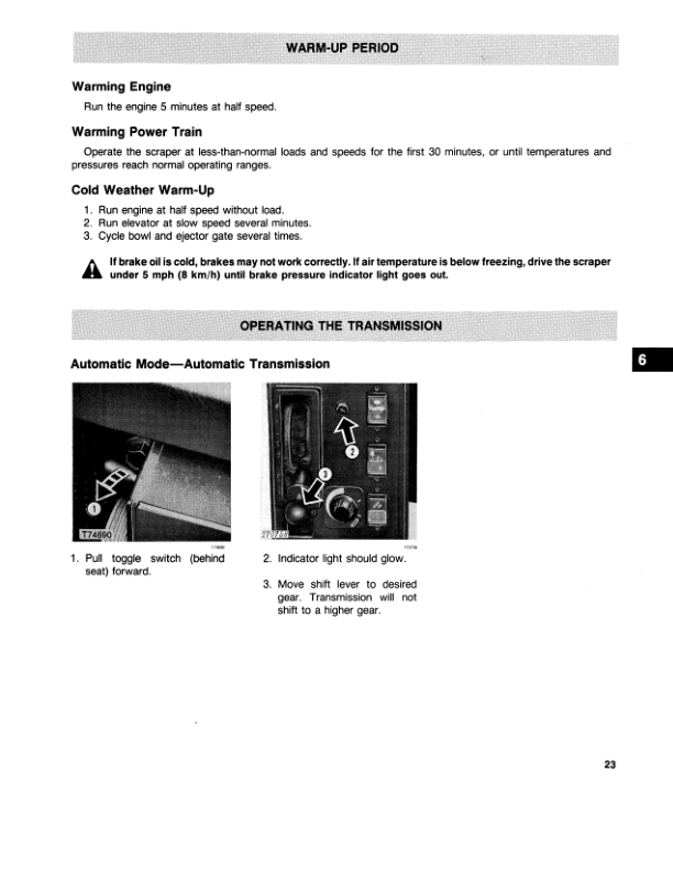 John Deere 862 Scrapers Operator's Manuals (OMT82645) - Image 2
