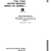 John Deere 770A, 770AH, 772A, 772AH Motor Graders Operator's Manuals (OMT82708)
