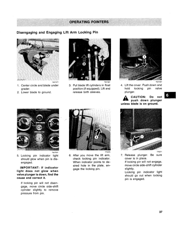 John Deere 770A, 770AH, 772A, 772AH Motor Graders Operator's Manuals (OMT82708) - Image 3