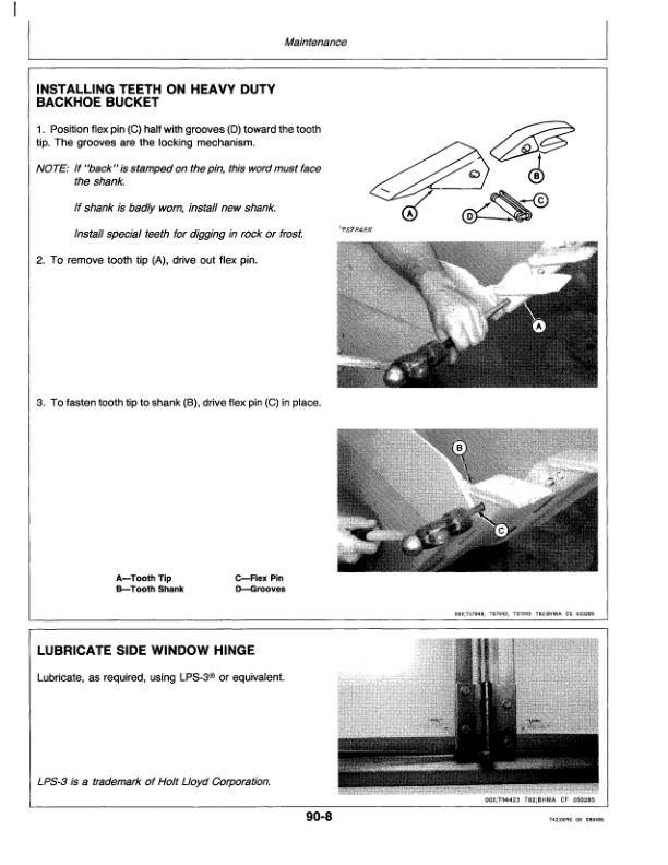 John Deere 310C Backhoes Operator's Manuals (OMT83190) - Image 2