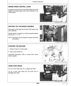 Alternative view of John Deere 643 Wheeled Feller Bunchers Operator's Manuals (OMT84415)