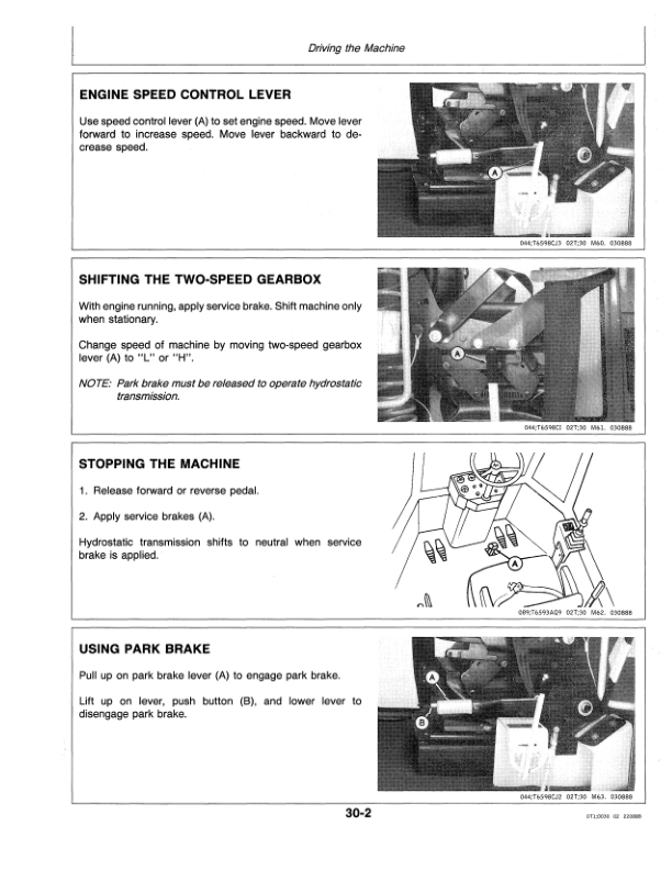 John Deere 643 Wheeled Feller Bunchers Operator's Manuals (OMT84415) - Image 2