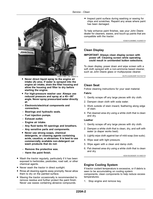 John Deere 7R 210, 7R 230, 7R 250, 7R 270, 7R 290, 7R 310, 7R 330 7R Tractors (110101) Operator's Manual (OMTA17295) - Image 3