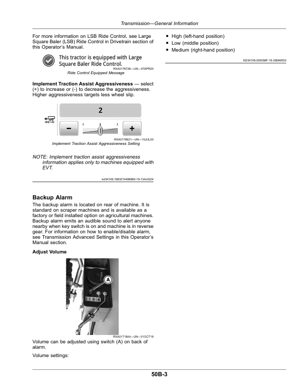 John Deere 9RX Tractors (700221-) (North American) Operator's Manual (OMTA21820) - Image 4