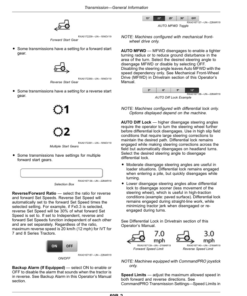 Alternative view of John Deere 7R Tractors (Serial No. 130001-), Export Edition G2 Operator's Manual (OMTA28701)