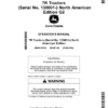 John Deere 7R Tractors (Serial No. 130001-) North America G2 Operator's Manual (OMTA28704)