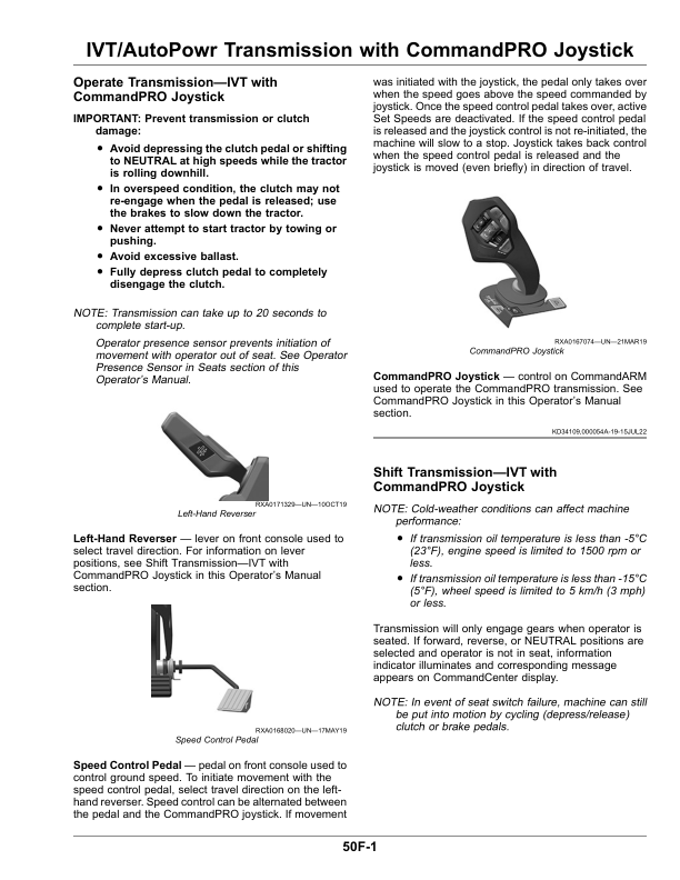 John Deere 7R Tractors (Serial No. 130001-) North America G2 Operator's Manual (OMTA28704) - Image 2
