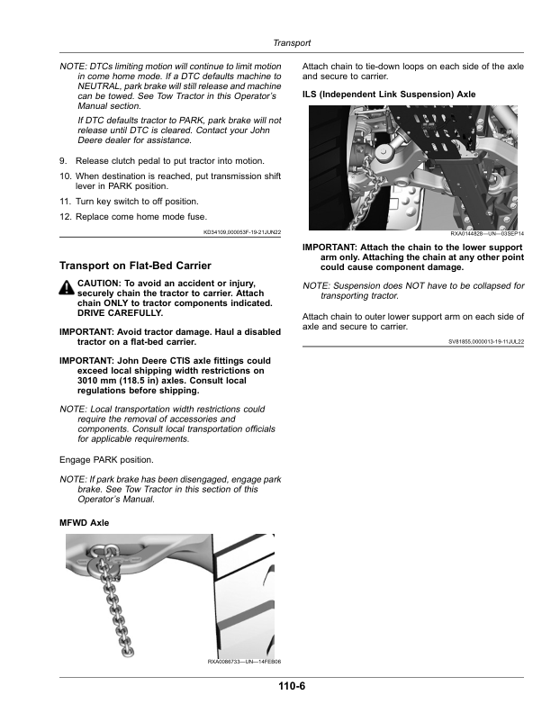 John Deere 8R Tractors (220001-) (European Edition H2) Operator's Manual (OMTA28866) - Image 4