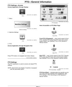 Alternative view of John Deere 7R Tractors (135001-) (North American) Operator's Manual (OMTA30581)