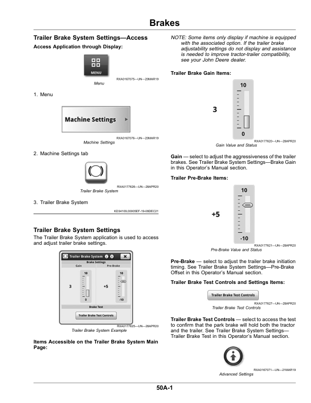 John Deere 7R Tractors G3 (135001-) (European Edition) Operator's Manual (OMTA30584) - Image 2