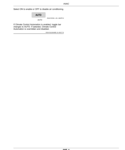 Alternative view of John Deere 8RT Tractors (Serial No. 931001-) North America H3 Operator's Manual (OMTA30614)