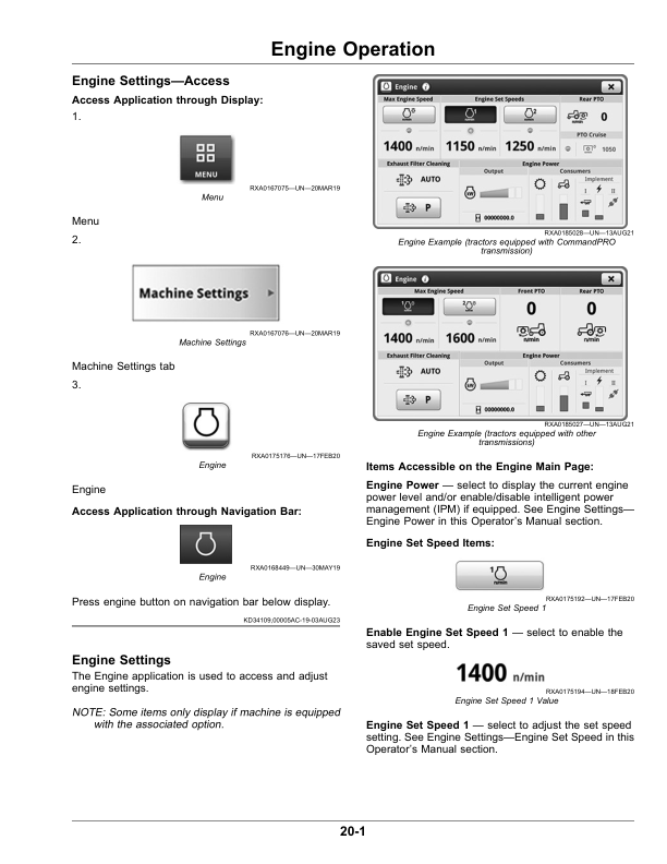 John Deere 8RT Tractors (Serial No. 931001-) North America H3 Operator's Manual (OMTA30614) - Image 4