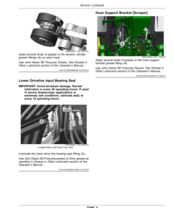 Alternative view of John Deere 9RX Tractors (700221-) (European Edition) Operator's Manual (OMTA40196)