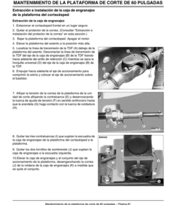 Alternative view of John Deere F735 Front Mowers (010001-) Operator's Manual (OMTCU12447)