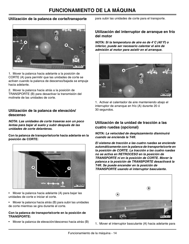 John Deere 3215B Turf System I 3225B & 3235B Turf System II Lightweight Fairway Mowers North America (010001-030000) Operator's Manual (OMTCU14444) - Image 2