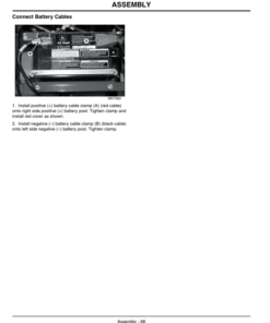 Alternative view of John Deere Front Mower 1420, 1435, 1445 & 1565 Operator's Manual (OMTCU15664)