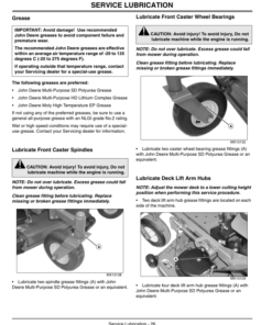 Alternative view of John Deere Mini-Frame ZTrak 717 & 727 (010001-) Operator's Manual (OMTCU15693)