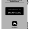 John Deere Walk-Behind Greensmower Trailer-22B Operator's Manual (OMTCU16968)