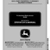 John Deere 2500A Professional Greens Mower North America (030001-) Operator's Manual (OMTCU17234)
