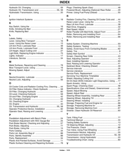 Alternative view of John Deere 2500A Professional Greens Mower North America (030001-) Operator's Manual (OMTCU17234)