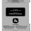 John Deere Front Mowers 1420/1435/1445 (030001-); 1545 (010001-); 1565 (020001-) Operator's Manual (OMTCU17249)