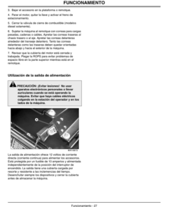Alternative view of John Deere 1420, 1435, 1445 (040001-); 1545 (020001-); 1565 (030001-) Front Mower Operator's Manual (OMTCU17460)